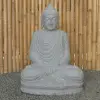  Product image 1 of the product “Seated Buddha made of Riverstone in Dhyana position - gesture of meditation, H. 80cm. ”